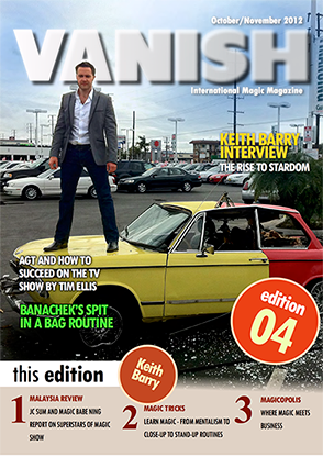 VANISH Magazine October/November 2012 - Keith Barry (eBook)