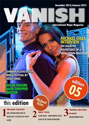 VANISH Magazine December 2012/January 2013 - Michael Giles (eBook)