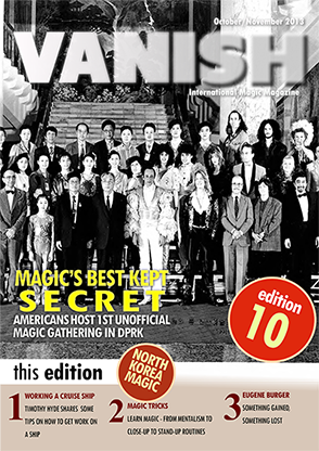 VANISH Magazine October/November 2013 - Hal Myers North Korea Visit (eBook)