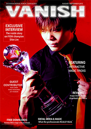 VANISH Magazine August/September 2015 - Shin Lim (eBook)