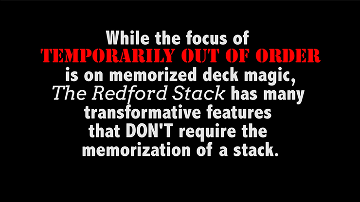 Temporarily Out of Order
