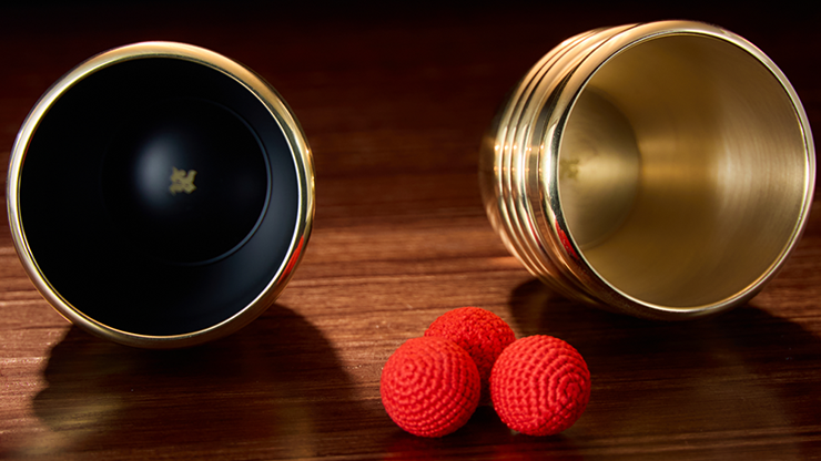 Cups and Balls Set (Brass With Black Matt Inner), photo 4