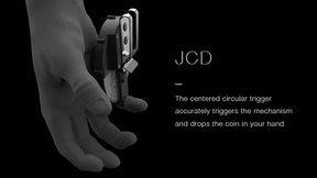 JCD (Jumbo Coin Dropper) - Ochiu Studio (Black Holder Series) - The Online Magic Store