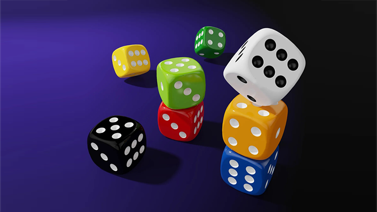 Magnetic Die (Black) - Iarvel Magic - The Online Magic Store