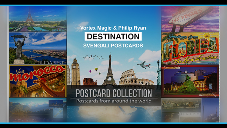 Vortex Magic Presents DESTINATION (Svengali Postcards)
