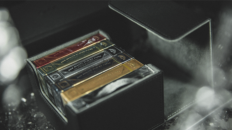 Playing Card Collection BLACK 6 Deck Box