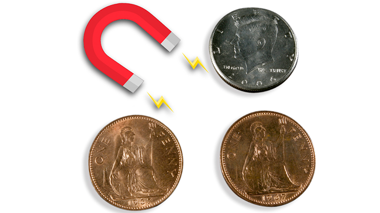 Magnetic Scotch and Soda English Penny