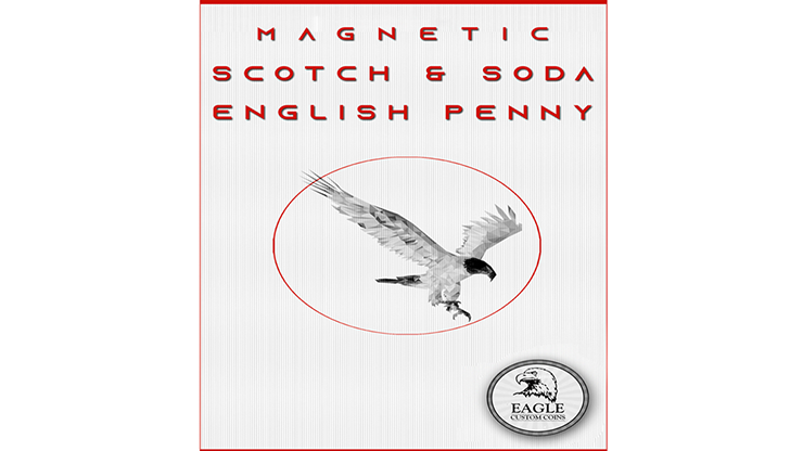 Magnetic Scotch and Soda English Penny