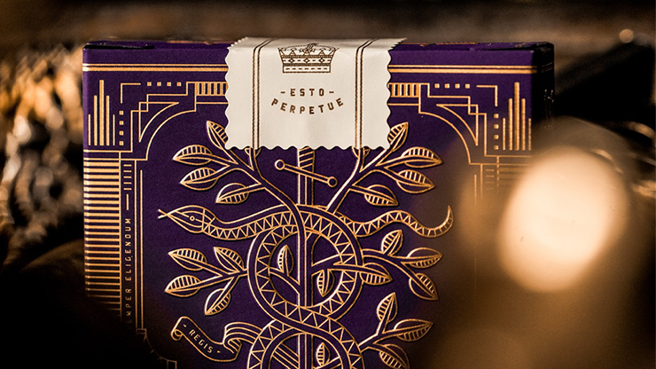 Monarch Royal Edition (Purple) Playing Cards