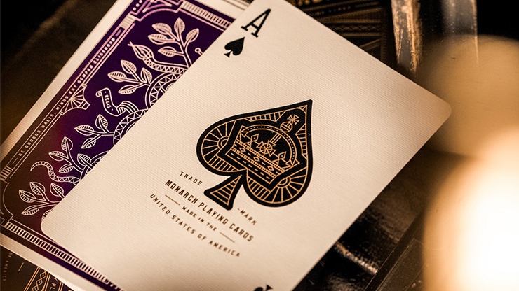 Monarch Royal Edition (Purple) Playing Cards
