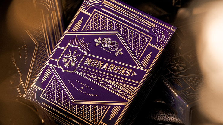 Monarch Royal Edition (Purple) Playing Cards