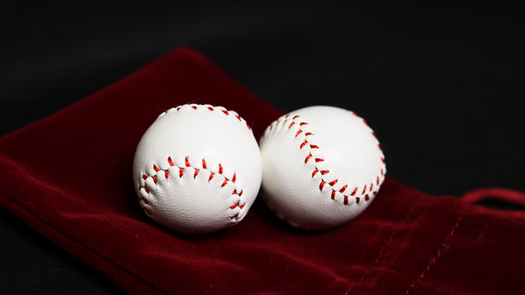 Strong Chop Cup Balls White Leather (Set of 2)