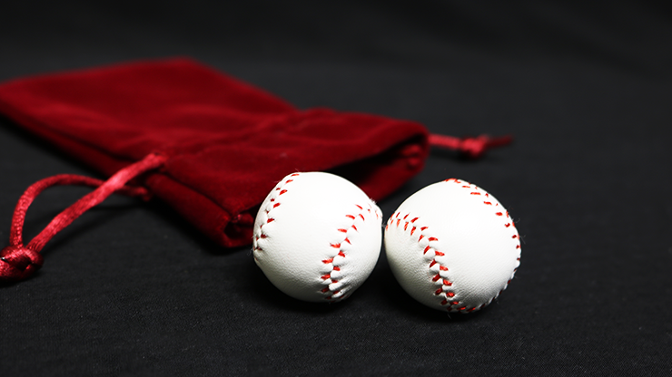 Strong Chop Cup Balls White Leather (Set of 2)