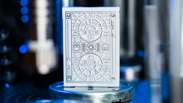 Star Wars Light Side Silver Edition Playing Cards (White)