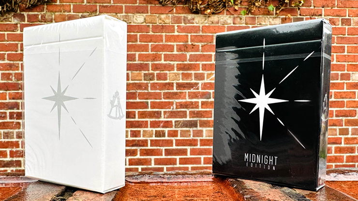 North Star Midnight Black Marked Deck