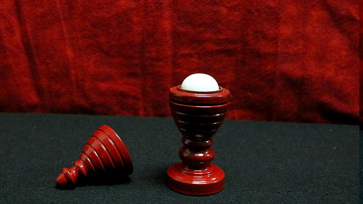 BALL VASE & SILK (RED)