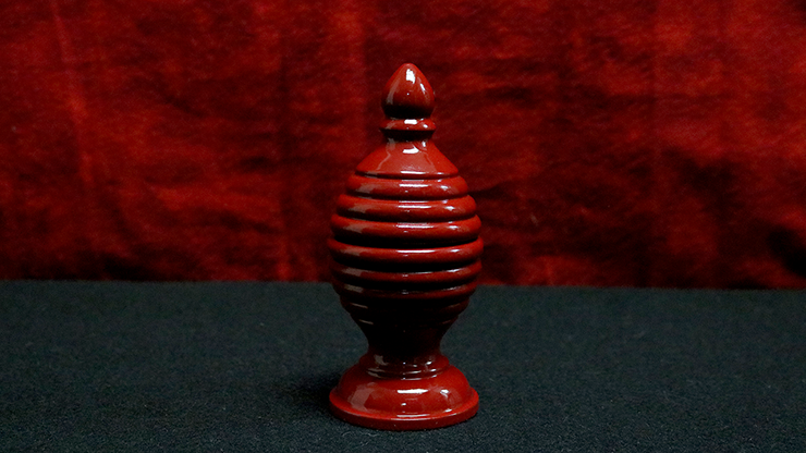 EGG VASE & SILK (RED)
