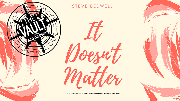 The Vault - It Doesn't Matter - Steve Bedwell