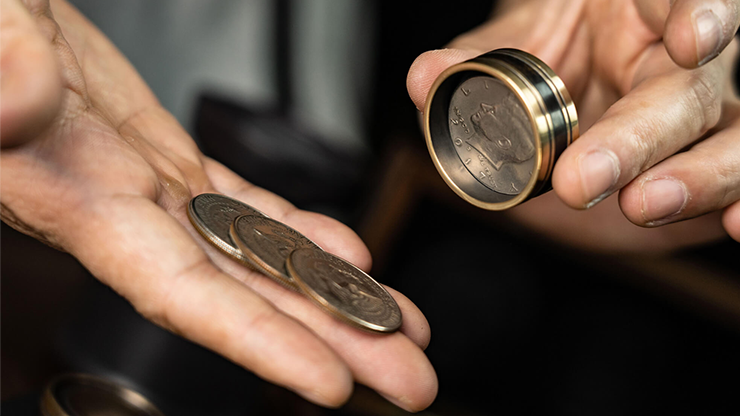 M Box Luxury Set (Half Dollar) - Artisan Coin & Jimmy Fan - The Online Magic Store