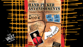 The Vault - Hand-picked Astonishments (Invisible Deck) - Paul Harris & Joshua Jay - The Online Magic Store