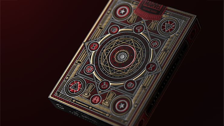 Avengers: Red Edition Playing Cards