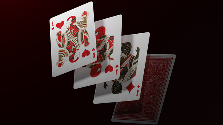 Avengers: Red Edition Playing Cards