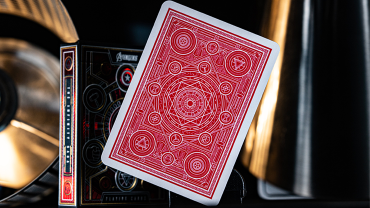 Avengers: Red Edition Playing Cards