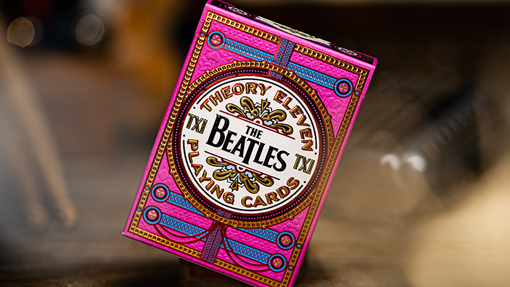 The Beatles Playing Cards: Pink by theory11