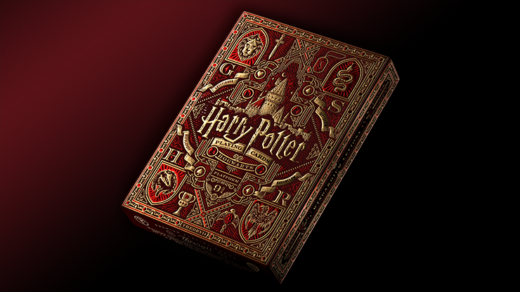 Harry Potter Playing Cards: Gryffindor (red) by theory11