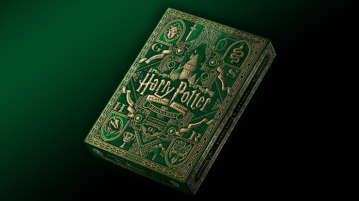 Harry Potter Playing Cards: Slytherin (green) by theory11