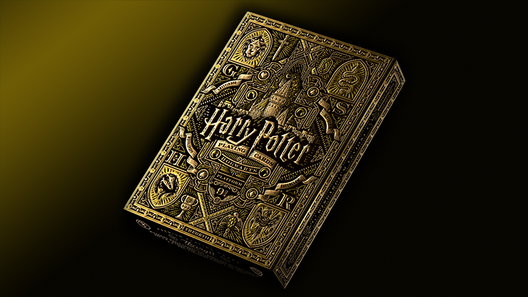 Harry Potter Playing Cards - Yellow-Hufflepuff