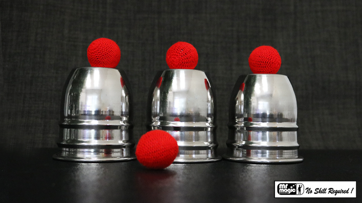 STAINLESS STEEL CUPS AND BALLS