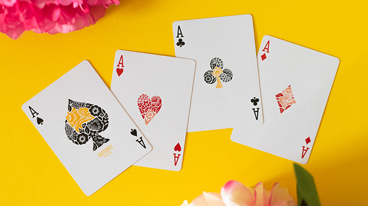 Butterfly Seasons Marked Playing Cards