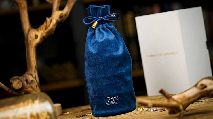 Artistic Combo Cups and Balls (Brass) - TCC - The Online Magic Store
