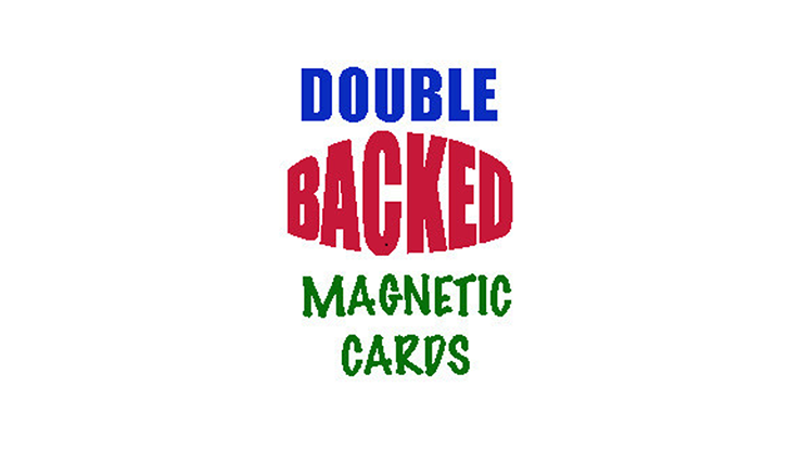 Magnetic Card- Bicycle Cards (2 Per Package) Double Back Blue