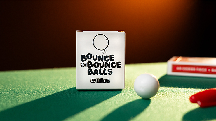 Bounce no Bounce Balls White