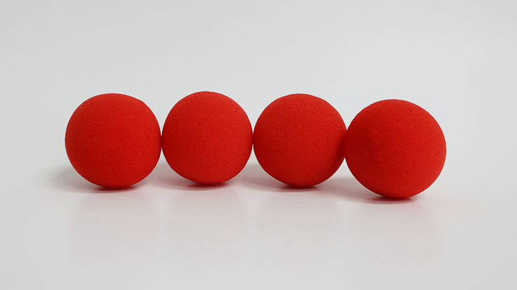 2 inch PRO Sponge Ball (Red) Bag of 4 from Magic