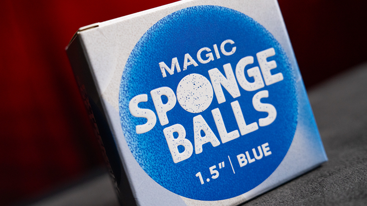 Magic Sponge Balls 4PK Blue 1.5"