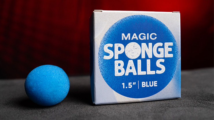 Magic Sponge Balls 4PK Blue 1.5"