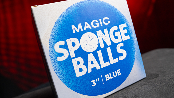Magic Sponge Balls 4PK Blue 3"