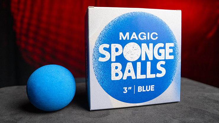 Magic Sponge Balls 4PK Blue 3"