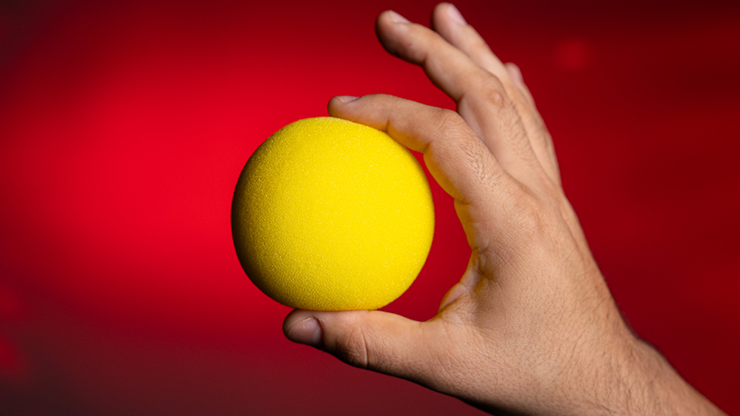 Magic Sponge Balls 4PK Yellow 3"