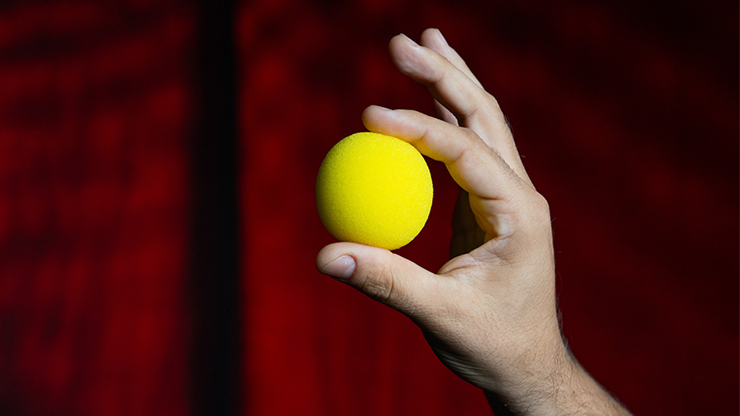 Magic Sponge Balls 4PK Yellow 2"