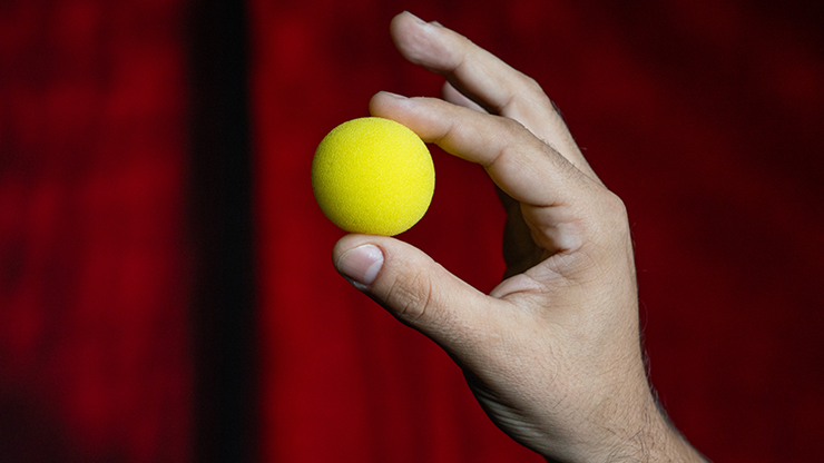 Magic Sponge Balls 4PK Yellow 1.5"