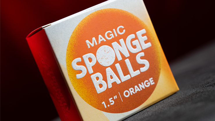 Magic Sponge Balls 4PK Orange 1.5"
