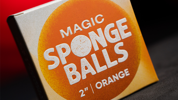 Magic Sponge Balls 4PK Orange 2"
