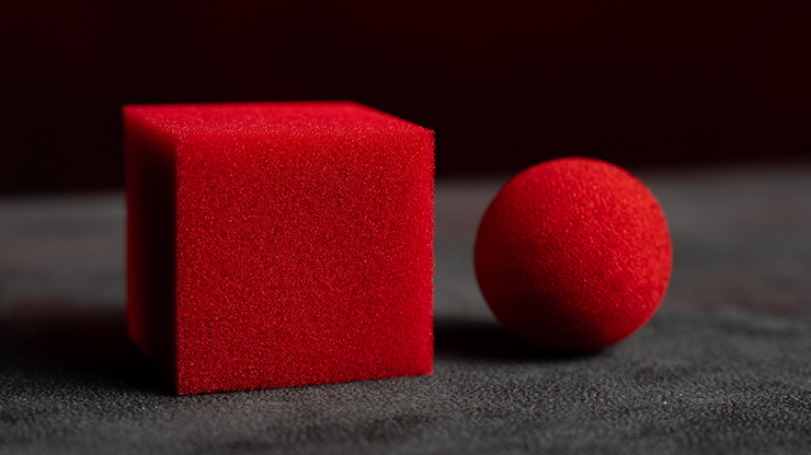 Magic Sponge Ball to Square RED