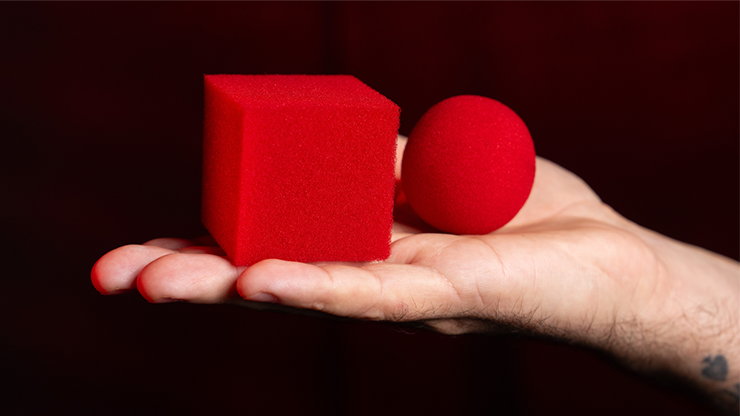Magic Sponge Ball to Square RED