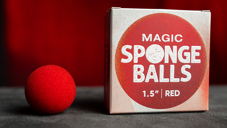 Magic Sponge Balls 50PK Red 1.5"