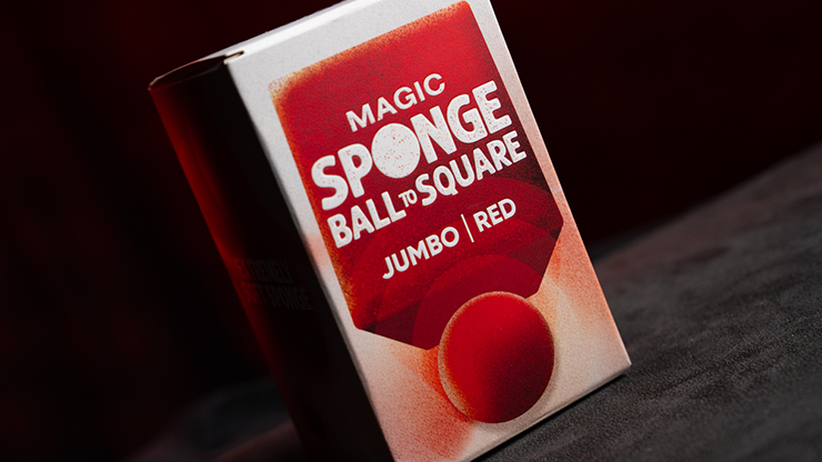 Magic Sponge Ball to Square JUMBO RED